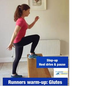 Runners warm-up: Glutes